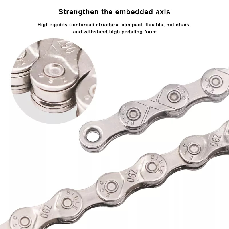 Riderace Xích Xe Đạp 116L 8 9  - đánh giá và giá Chain Quick Link